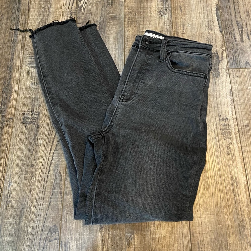 Faded Black Skinny Jeans